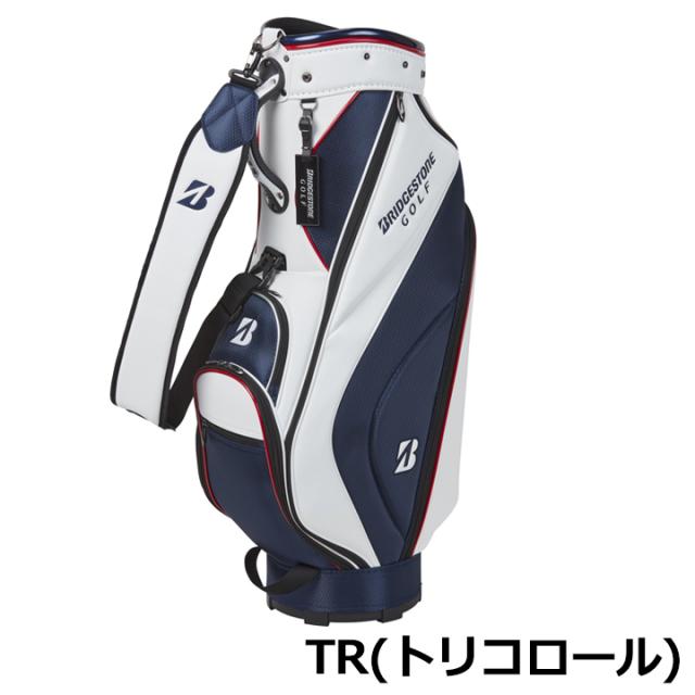 ブリヂストン ゴルフ キャディバッグ 軽量ベーシックモデル CBG422TR トリコロール 9型 2.9kg 軽量  BRIDGESTONE GOLF 10p