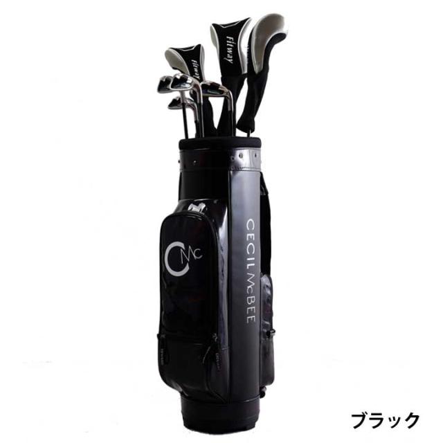 【レディース】セシルマクビーグリーン オーロラキャディバッグ CGF2321CB ブラック カート型 CECIL McBEE greenの通販は