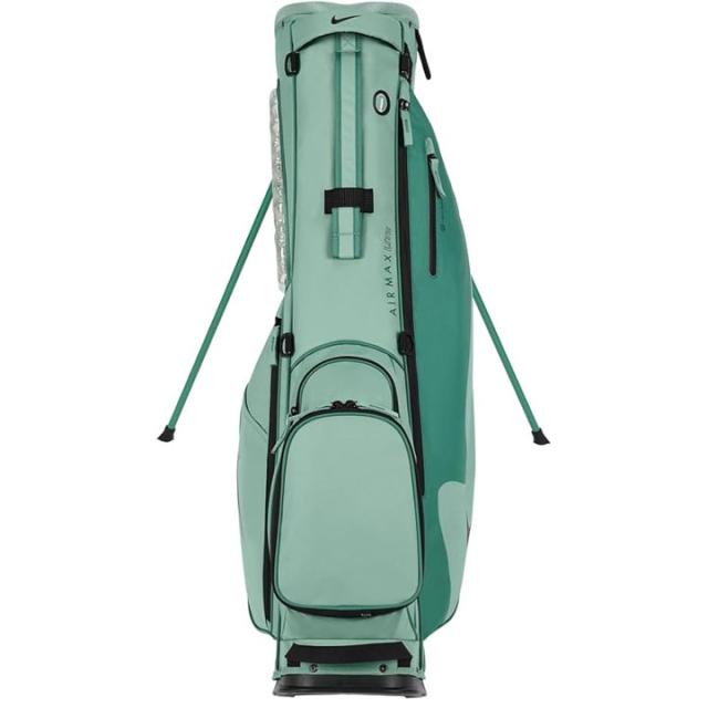 NIKE GOLF/ナイキ ゴルフ キャディバッグ９型 レア品 美品！ ナイキ GF3018-358 エアマックス ライト ゴルフバッグ 9型 4分割
