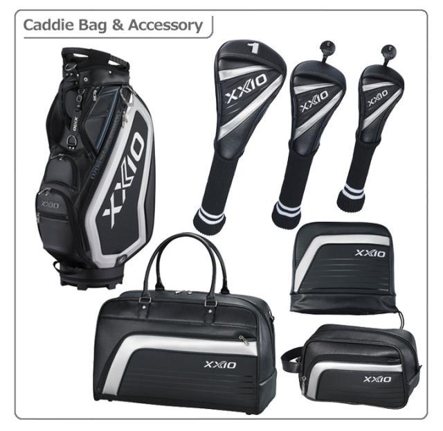 【2025モデル】ダンロップ ゼクシオ GGC-X163 プロレプリカ キャディバッグ ブラック  カート型 9.5型 47インチ対応 4.2kg XXIO DUNLOP 10p