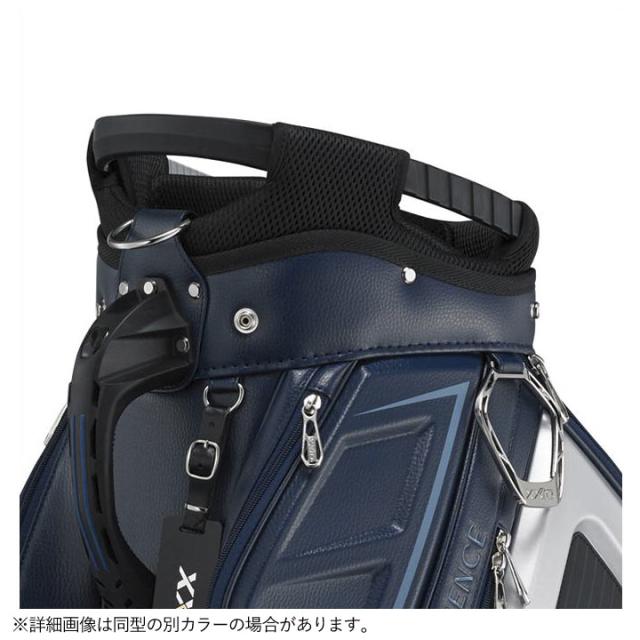 【2025モデル】ダンロップ ゼクシオ GGC-X163 プロレプリカ キャディバッグ ホワイト  カート型 9.5型 47インチ対応 4.2kg XXIO DUNLOP 10p