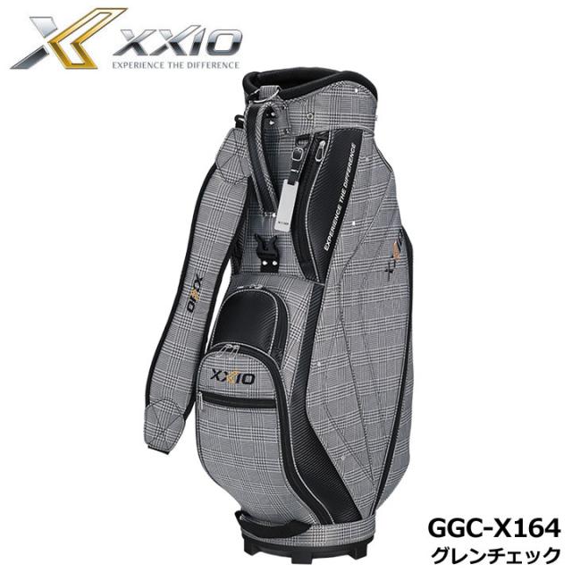 【2025モデル】ダンロップ ゼクシオ GGC-X164 キャディバッグ (超軽量モデル) グレンチェック  カート型 9.5型 47インチ対応 2.2kg XXIO DUNLOP 10p