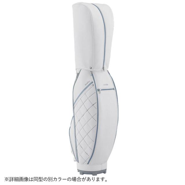 【レディース】【2025モデル】ダンロップ GGC-X165W ゼクシオ キャディバッグ (超軽量モデル) ホワイト/ピンク  カート型 8.5型 2.4kg XXIO DUNLOP 10p