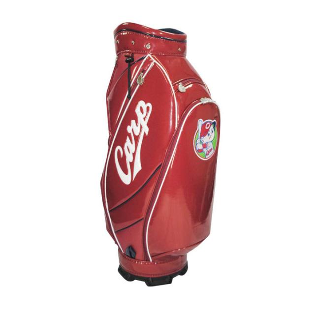 広島東洋カープ HCCB-4427 9.5型キャディバッグ レッド  カート型 47インチ対応 3.8kg HIROSHIMA TOYO CARP LEZAX