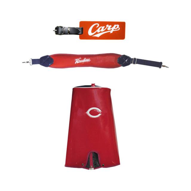 広島東洋カープ HCCB-4427 9.5型キャディバッグ レッド  カート型 47インチ対応 3.8kg HIROSHIMA TOYO CARP LEZAX