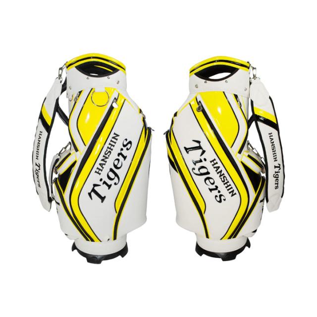2025モデル】阪神タイガース HTCB-5409 9.5型キャディバッグ ホワイト