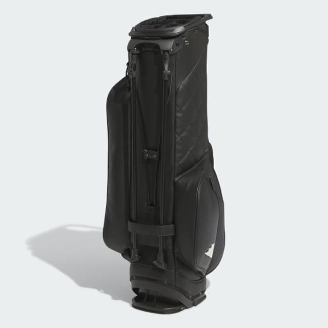アディダス adidas ゴルフバッグ　8インチ　ブラック　メンズ　中古品 アディダス adidas ゴルフバッグ 8インチ ブラック メンズ 中古