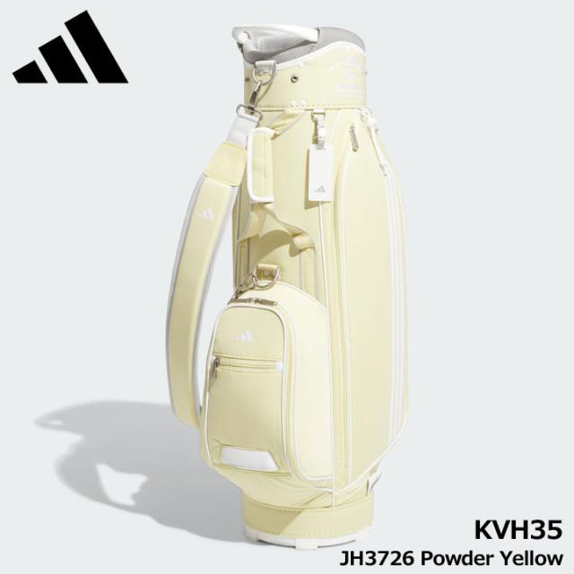 【レディース】【2025モデル】アディダス KVH35 軽量 グラフィック カートバッグ JH3726 Powder Yellow イエロー 8.5型 47インチ対応 2.7kg adidas GOLF 10p