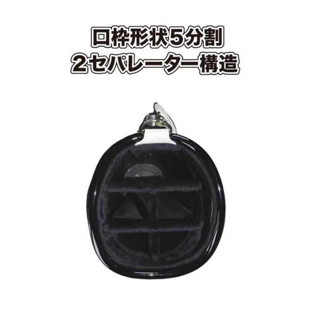 【2025モデル】千葉ロッテマリーンズ LMCB-5427 9.5型キャディバッグ ホワイト  カート型 47インチ対応 3.8kg CHIBA LOTTE MARINES LEZAX