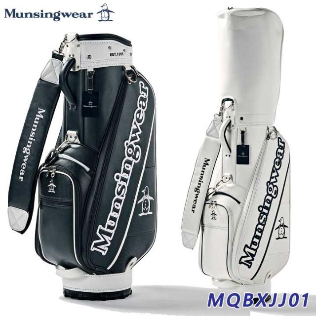 【2024モデル】マンシングウェア MQBXJJ01 合成素材 キャディバッグ 9.0型 47インチ対応 Munsingwearの通販は