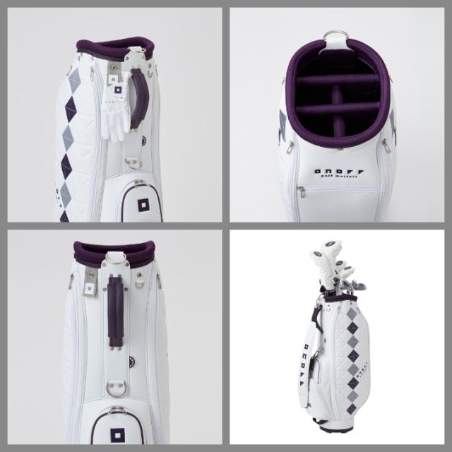 まち様専用 オノフ キャディバック カラー：パープル ONOFF ONOFF