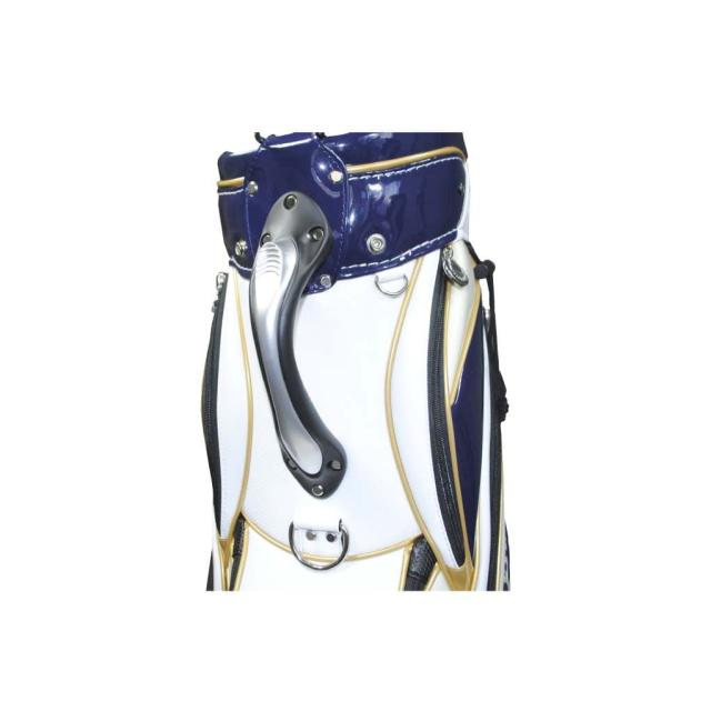 オリックスバファローズ OBCB-3451 9.5型キャディバッグ ホワイト  カート型 47インチ対応 3.8kg ORIX Buffaloes LEZAX