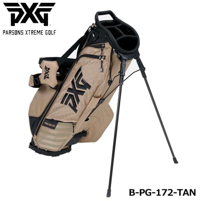 ピーエックスジー B-PG-172-TAN エクストリームキャリースタンドバッグ タン  Xtreme Carry Stand Bag - Freedom - Tan 4分割 キャディバッグ PXG