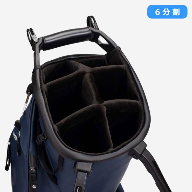 【2025モデル】ベゼル プレイヤー5.0 スタンド キャディバッグ シングルストラップ ネイビー 8.5型 約3.8Kg PLAYER 5.0 STAND NAVY SINGLE VESSEL_7