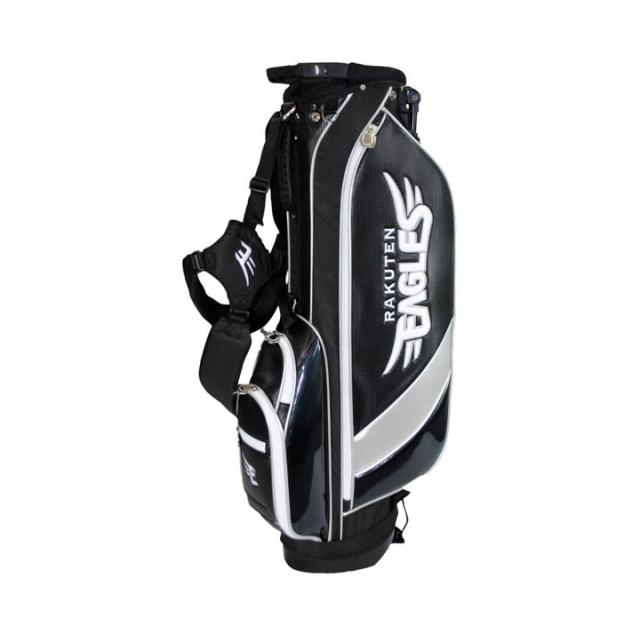 東北楽天イーグルス RECB-3441 7.5型スタンドバッグ ブラック  スタンド型 キャディバッグ 47インチ対応 2.6kg RAKUTEN EAGLES LEZAX