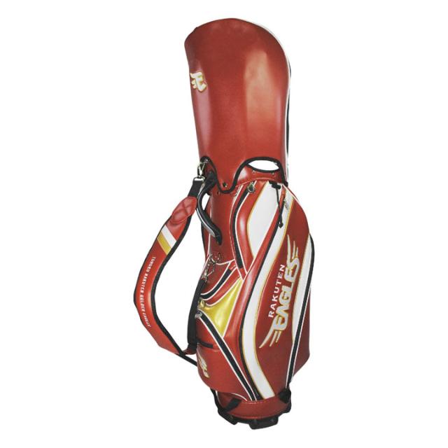 【2025モデル】東北楽天イーグルス RECB-5430 9.5型キャディバッグ レッド  カート型 47インチ対応 3.8kg RAKUTEN EAGLES LEZAX