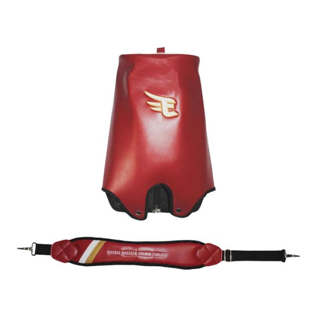 【2025モデル】東北楽天イーグルス RECB-5430 9.5型キャディバッグ レッド  カート型 47インチ対応 3.8kg RAKUTEN EAGLES LEZAX