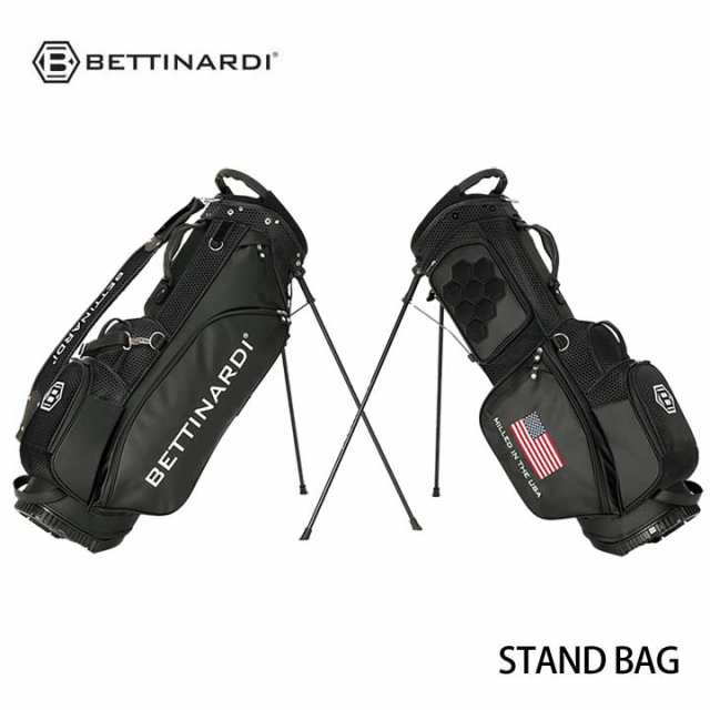 ベティナルディ スタンドバッグ キャディバッグ ブラック 9型 47インチ 3.6Kg 日本正規品 BETTINARDI