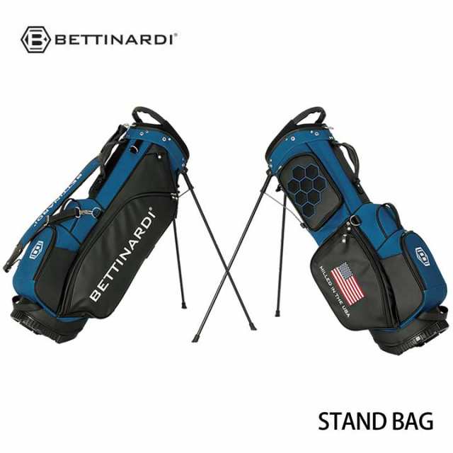 ベティナルディ スタンドバッグ キャディバッグ ブルー 9型 47インチ 3.6Kg 日本正規品 BETTINARDI