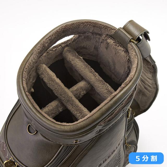 【2025モデル】シェリフ SFR-001CB レトロシリーズ キャディバッグ カーキ 9.5型 3.8kg カート型  100本限定 RETRO SERIES SHERIFF