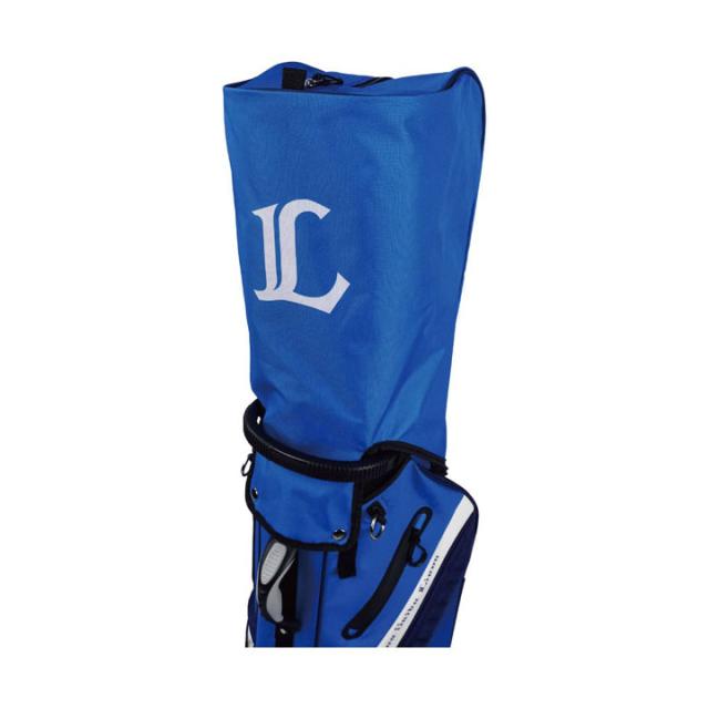 埼玉西武ライオンズ SLCB-1442 9.5型スタンドバッグ ブルー  スタンド型 キャディバッグ 48インチ対応 2.9kg SAITAMA SEIBU LIONS LEZAX