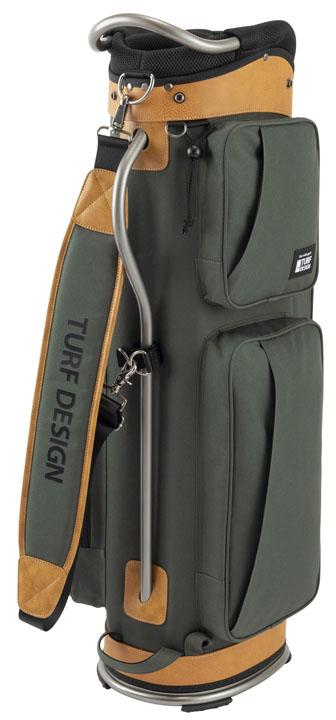 ターフデザイン TDCB-BE70 キャディバッグ カーキ 9.5型 2.5kg 47