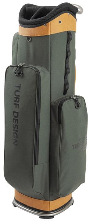 ターフデザイン TDCB-BE70 キャディバッグ カーキ 9.5型 2.5kg 47