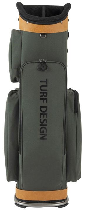 TURF DESIGN スタンド式ゴルフバッグ 9.5インチ 少し傷あり TURF