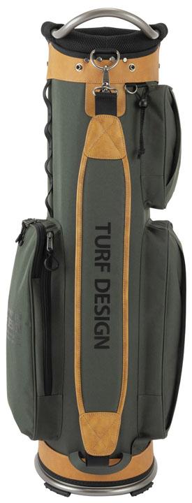 ターフデザイン TDCB-BE70 キャディバッグ カーキ 9.5型 2.5kg 47
