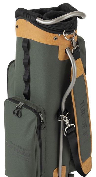 ターフデザイン TDCB-BE70 キャディバッグ カーキ 9.5型 2.5kg 47