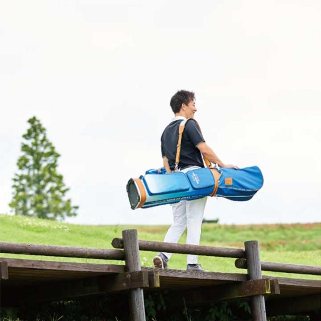 ターフデザイン TDCB-BD70 キャディバッグ ブルー 9.5型 2.6kg 47