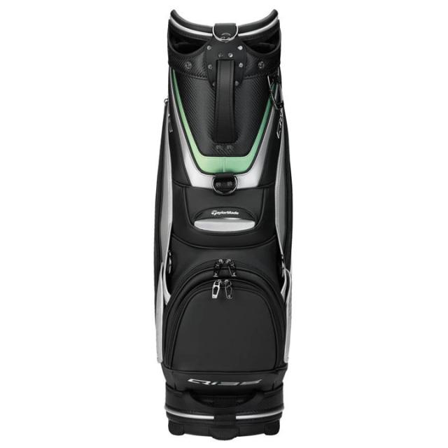 【2025モデル】テーラーメイド TK142 ツアースタッフバッグ ブラック/シルバー N3846901 キャディバッグ 10.5型 5.6kg 47インチ対応 カート型 Taylormade 10p