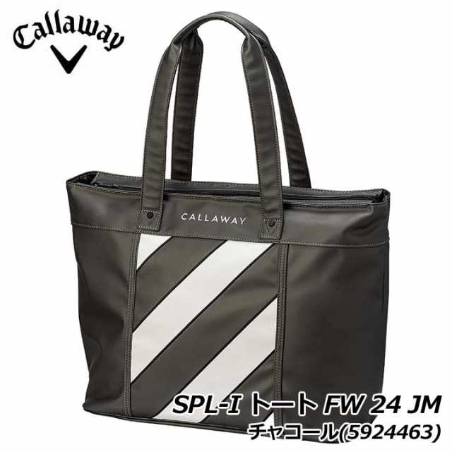 【2024モデル】キャロウェイ SPL-I トート FW 24 JM チャコール(5924463) TOTE BAG Callaway 20pの通販は