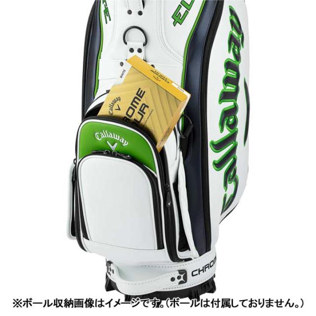 2025モデル】キャロウェイ ツアー 25 JM キャディバッグ ホワイト