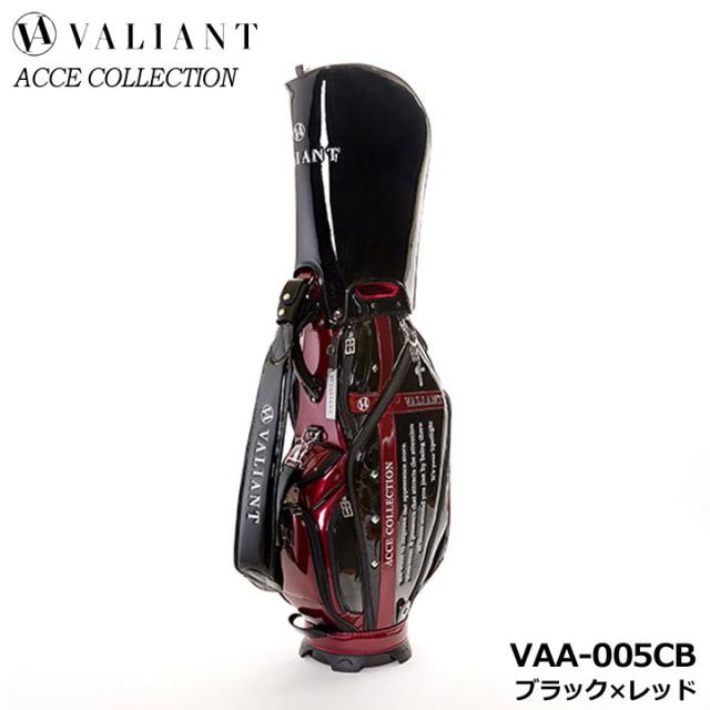 【2025モデル】シェリフの姉妹ブランド！ヴァリアント VAA-005CB アクセコレクション キャディバッグ ブラック×レッド 9.5型 3.8kg カート型  100本限定 ACCE COLLECTION VALIANT