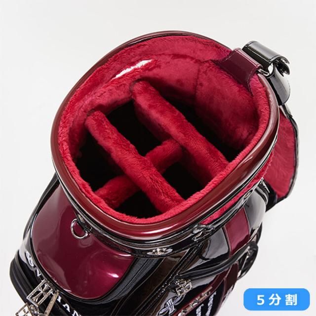 【2025モデル】シェリフの姉妹ブランド！ヴァリアント VAA-005CB アクセコレクション キャディバッグ ブラック×レッド 9.5型 3.8kg カート型  100本限定 ACCE COLLECTION VALIANT