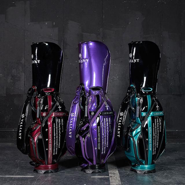 【2025モデル】シェリフの姉妹ブランド！ヴァリアント VAA-005CB アクセコレクション キャディバッグ ブラック×ターコイズ 9.5型 3.8kg カート型  100本限定 ACCE COLLECTION VALIANT