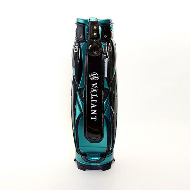 【2025モデル】シェリフの姉妹ブランド！ヴァリアント VAA-005CB アクセコレクション キャディバッグ ブラック×ターコイズ 9.5型 3.8kg カート型  100本限定 ACCE COLLECTION VALIANT