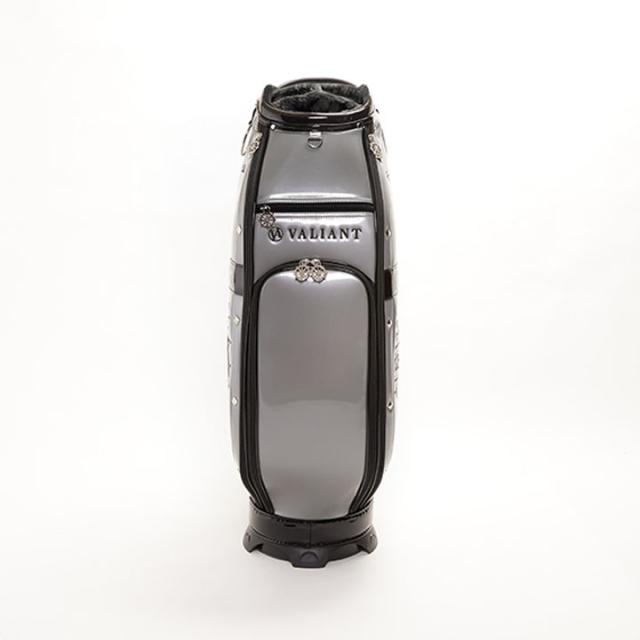 【2025モデル】シェリフの姉妹ブランド！ヴァリアント VAK-002CB 海賊コレクション キャディバッグ グレー×ブラック 9.5型 3.8kg カート型  100本限定 KAIZOKU COLLECTION VALIANT