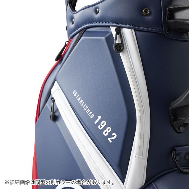 【2026モデル】ヤマハ Y26CBMBKRD ミドルサイズキャディバッグ ブラック×レッド  9.5型 47インチ対応 3.8kg YAMAHA 20p