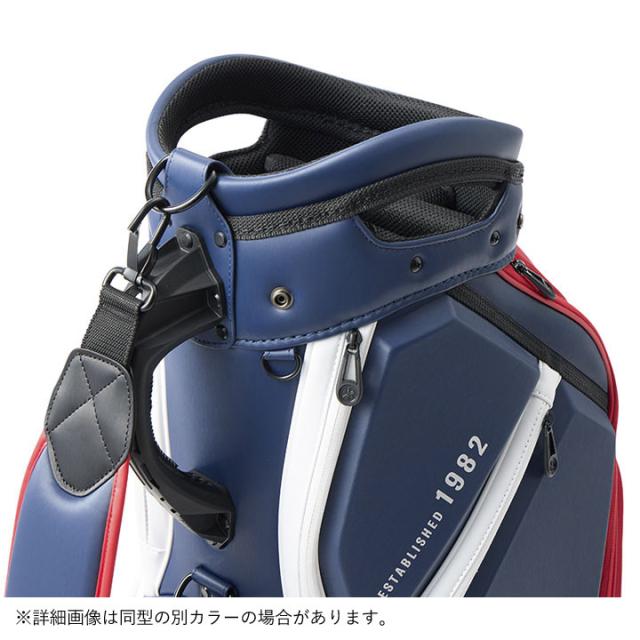 【2026モデル】ヤマハ Y26CBMBKRD ミドルサイズキャディバッグ ブラック×レッド  9.5型 47インチ対応 3.8kg YAMAHA 20p