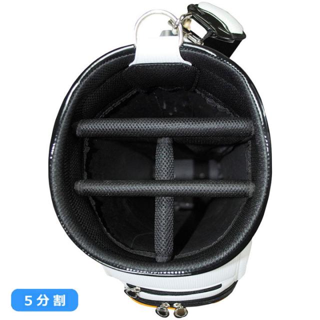 読売ジャイアンツ YGCB-4423 9.5型キャディバッグ ホワイト  カート型 47インチ対応 3.8kg GIANTS LEZAX