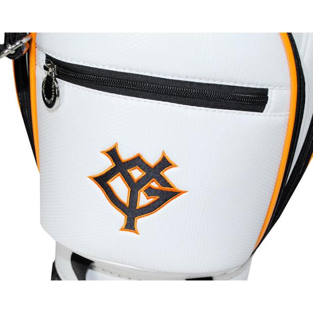 スポーツ用品 レザックス キャディバッグ 読売ジャイアンツ 9.5型スタンドバッグ ホワイト YGCB-1418 レザックス LEZAX スタンド式キャディバッグ 読売ジャイアンツ
