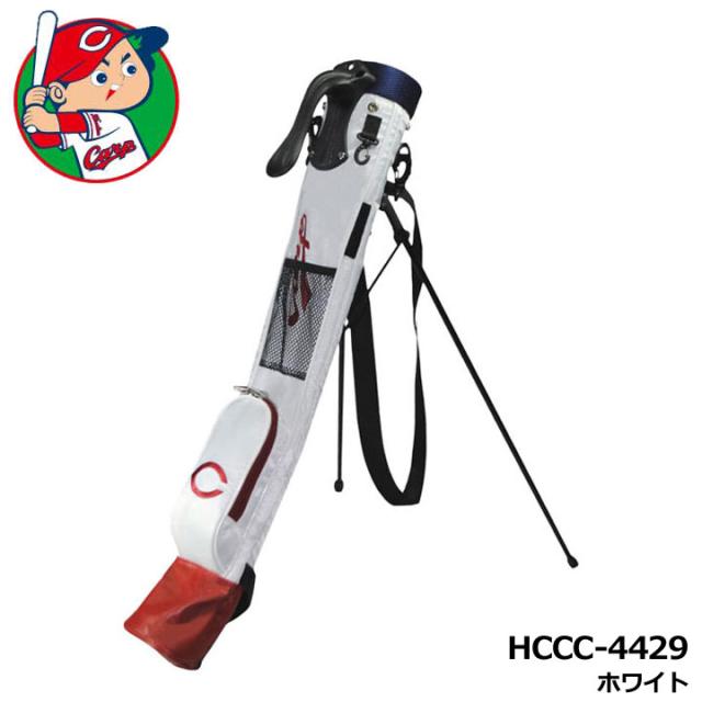 広島東洋カープ HCCC-4429 ラウンドスタンドバッグ ホワイト  クラブケース 5~6本用 ゴルフ HIROSHIMA TOYO CARP LEZAX