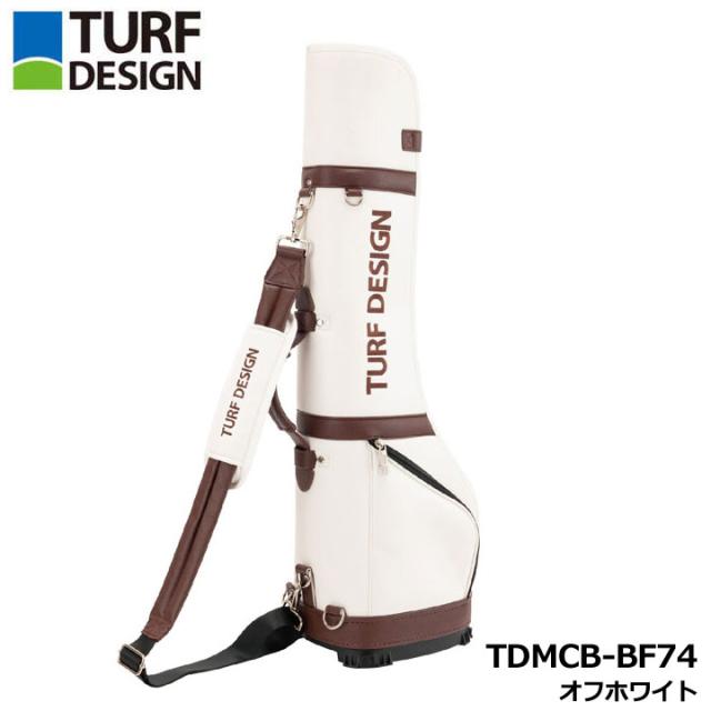 ターフデザイン TDMCB-BF74 ミニキャディバッグ オフホワイト 軽量 クラブケース メンズ レディース 5〜6本収納可能 自立式 TURF DESIGN 朝日ゴルフ 10,032円