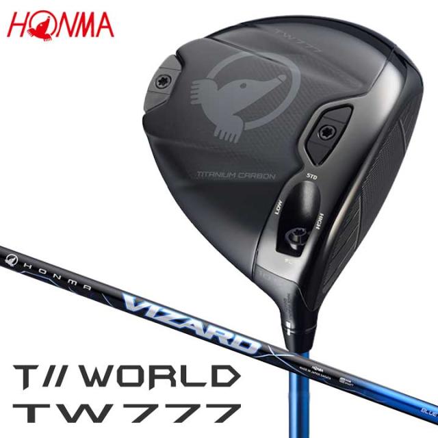 【予約受付中】【2026モデル】本間ゴルフ T//WORLD TW777 ドライバー　シャフト：VIZARD BLUE カーボン HONMA ホンマ ツアーワールド D