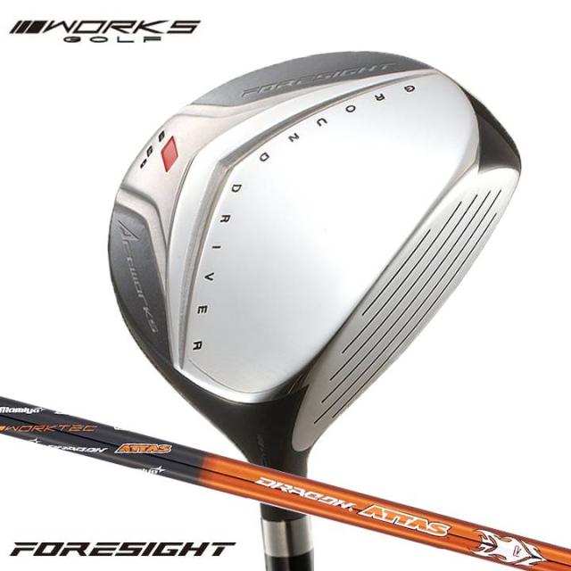 ワークスゴルフ フォーサイト FW フェアウェイウッド  ルール適合 シャフト：USTマミヤ ドラコンATTAS カーボン 中調子 ゴルフクラブ  R / SR / S 1W 2W 3W 4W 5W