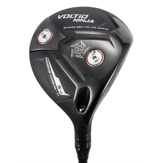 【2025モデル】カタナ VOLTIO NINJA PREMIUM CARBON II TI フェアウェイウッド　シャフト：TOUR AD VG-02F カーボン 日本正規品 KATANA ボルティオ ニンジャ プレミアム カーボン2 Ti_5