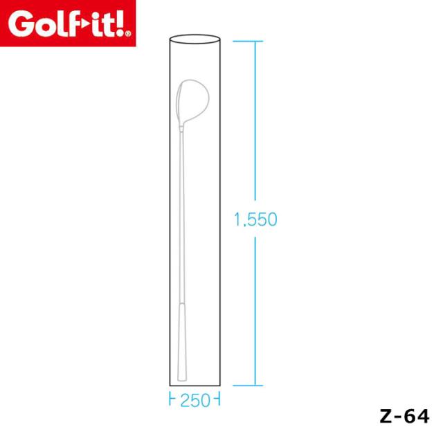 ライト ゴルフ イット！ Z-64 ゴルフクラブ用ポリエチレン袋 L （100枚） ゴルフ メンテナンス用品 雨対策 梅雨対策 LITE Golf it！ 20p