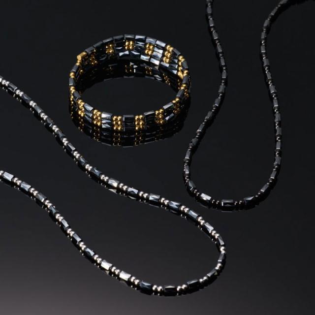 【正規販売店】バンデル ヘルスケア プラネット ブラック×ゴールド Healthcare Planet Black×Gold 磁気ネックレス 医療機器 健康アクセサリー 疲労緩和 BANDEL_9